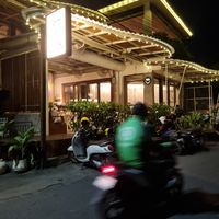 Outside at I Am Vegan Babe in Canggu