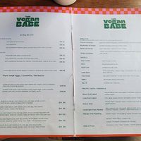 Menu 1 August 24 at I Am Vegan Babe in Canggu