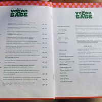 Menu 2 August 24 at I Am Vegan Babe in Canggu