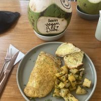 Greek omelette  at I Am Vegan Babe in Canggu