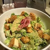 Cesar Salad was great   at I Am Vegan Babe in Canggu