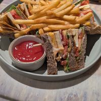 Club sandwich nearly brought me to tears at I Am Vegan Babe in Canggu