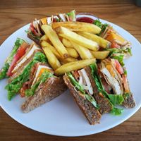 Club Sandwich at I Am Vegan Babe in Canggu