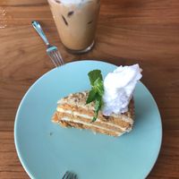 Best carrot cake ever at I Am Vegan Babe in Canggu