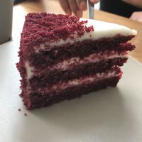Red velvet cake  at I Am Vegan Babe in Canggu