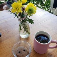 One of the best coffees on Bali. at I Am Vegan Babe in Canggu