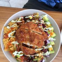 Chicken salad. A must! at I Am Vegan Babe in Canggu
