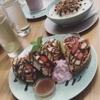 Breakfast at I Am Vegan Babe in Canggu