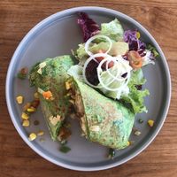 California Wrap at I Am Vegan Babe in Canggu