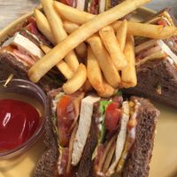 Club sandwich - love it!! at I Am Vegan Babe in Canggu