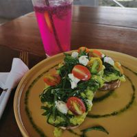 The feta on the avocado toast elevated this dish so much at I Am Vegan Babe in Canggu