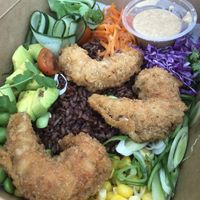 Bali poke bowl  at I Am Vegan Babe in Canggu