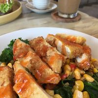 Very good bowl at I Am Vegan Babe in Canggu