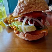 Burger at Vegan Garden - Tan Phong in Ho Chi Minh City