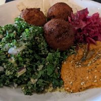 Falafel at Felix For Goodness in Brisbane