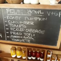 Delish - planned to get a coffee to go and was tempted by the description of the Felix Bowl instead. at Felix For Goodness in Brisbane