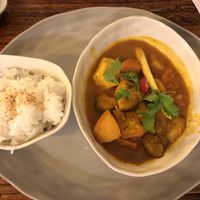 Tofu curry  at Vegan Zone in Hoi An