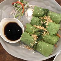 Mustard Rolls at Vegan Zone in Hoi An