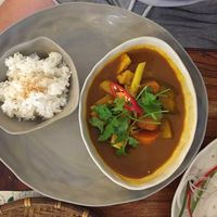 Curry at Vegan Zone in Hoi An