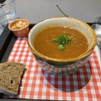 Tomato soup   at Soup in Bruges