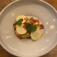 Vegetables with local foraged items  at Hillside Kitchen & Cellar in Wellington