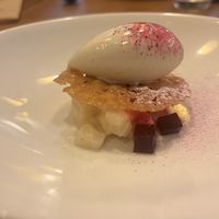 Nashi, beetroot, hazelnut   at Hillside Kitchen & Cellar in Wellington