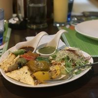 Grill cheese salad  at Mayur Indian Kitchen in Taipei