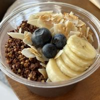 Berry açaí bowl  at Juicebaby in West London