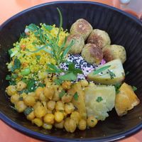 Vegan bowl at Stenz in Munich