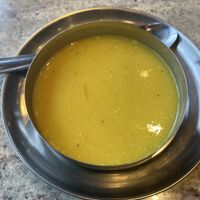 Dahl soup  at Pushap - Namur in Montreal