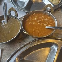 Chana masala and Dahl maharani  at Pushap - Namur in Montreal