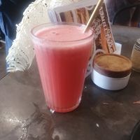 Watermelon juice at Sweet Brew & Co in Darwin