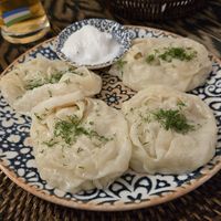 Vegetarian Mantis at Old City Restaurant in Samarkand