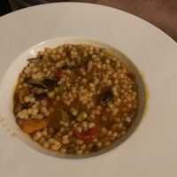 Fregola con verdure miste, molto buona  at La Cullera in Alghero