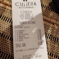 Ticket (2 personas) at La Cullera in Alghero