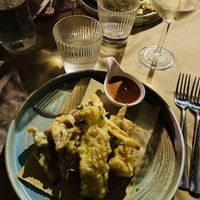 Tempura di verdure  at La Cullera in Alghero