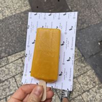 Mango passion fruit flavour   at Loco Polo in San Sebastian