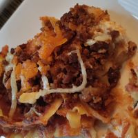 Lasagna at VelTree in Charlotte