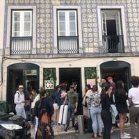 Long wait. But the view is beautiful  at Fauna & Flora in Lisbon