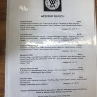 Weekend Brunch Menu at WokeCup Cafe in Dublin