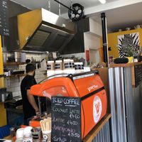 Interior  at WokeCup Cafe in Dublin