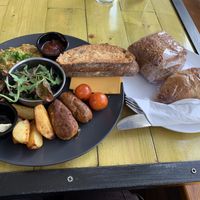 breakfast at WokeCup Cafe in Dublin