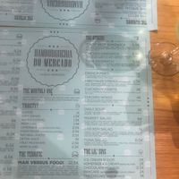 Menu2 at Hamburgueria do Mercado in Funchal