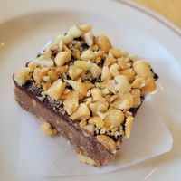 Peanut butter bar... was excellent and reasonably priced at $3 at Cafe Phoenix in Arcata