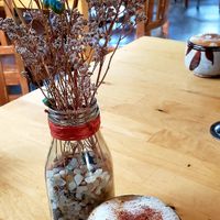 Cappuccino with oatmilk ♥️ at Cafe Phoenix in Arcata