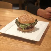 Red bean and corn burger at 1885 in Bremen