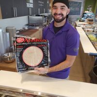 Have your salad as a wrap at Giardino Gourmet Salads in Naples