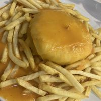 Vegane Francesinha  at Pimenta Doce in Viana Do Castelo