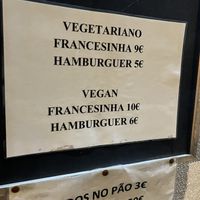 Karte  at Pimenta Doce in Viana Do Castelo