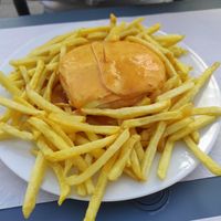 Vegan Francesinha at Pimenta Doce in Viana Do Castelo